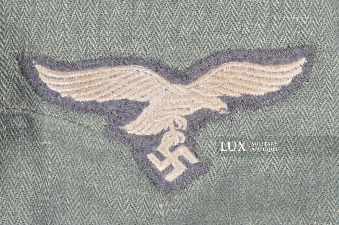 Rare Fliegerbluse Luftwaffe en treillis - photo 12