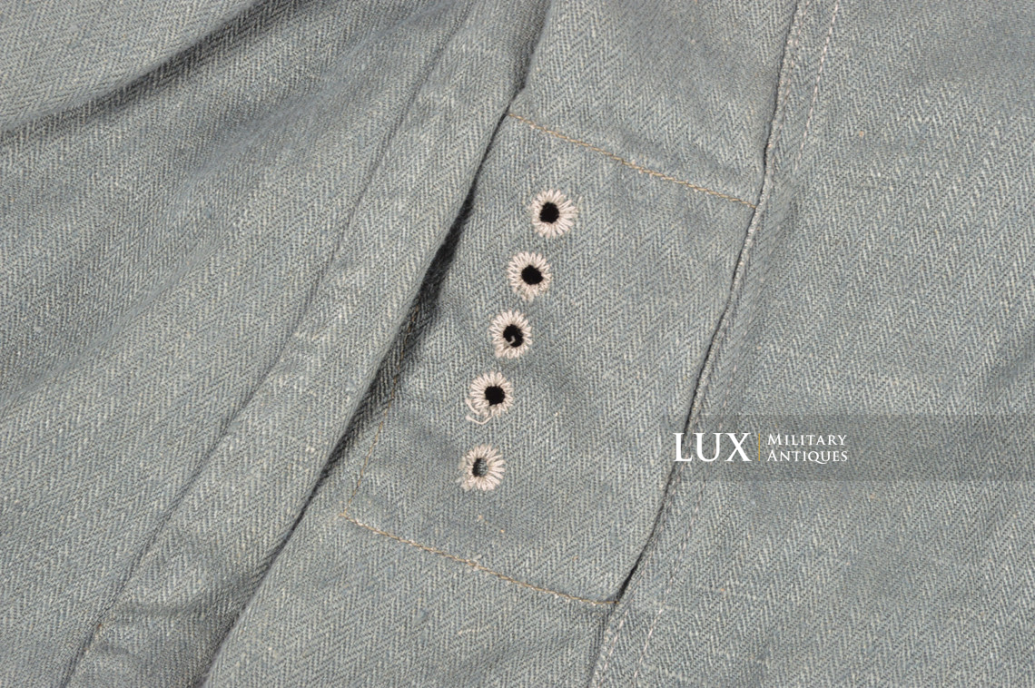 Rare Fliegerbluse Luftwaffe en treillis - photo 16