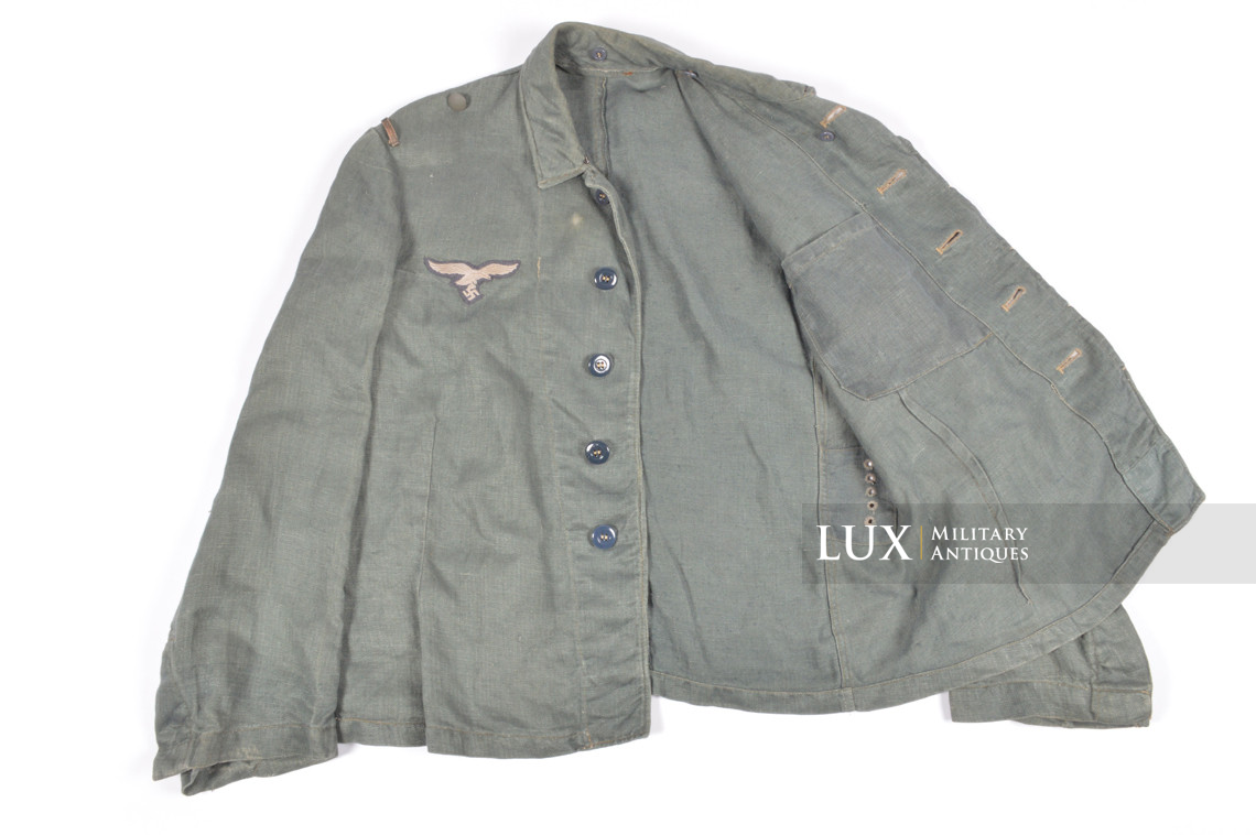 Rare Fliegerbluse Luftwaffe en treillis - photo 18
