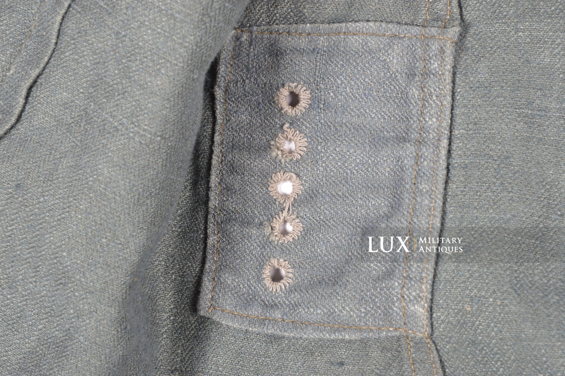Rare Fliegerbluse Luftwaffe en treillis - photo 21