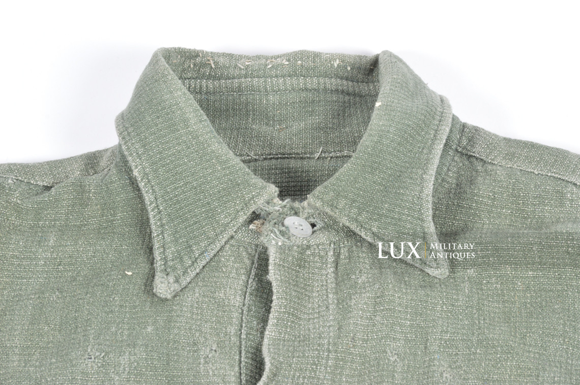 Late-war Heer / Waffen-SS issue service shirt - photo 8