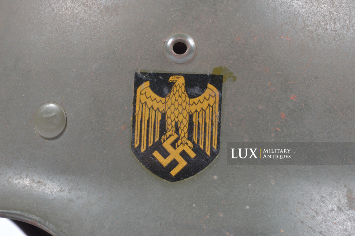 M35 Kriegsmarine double decal combat helmet « ET64 » - photo 7
