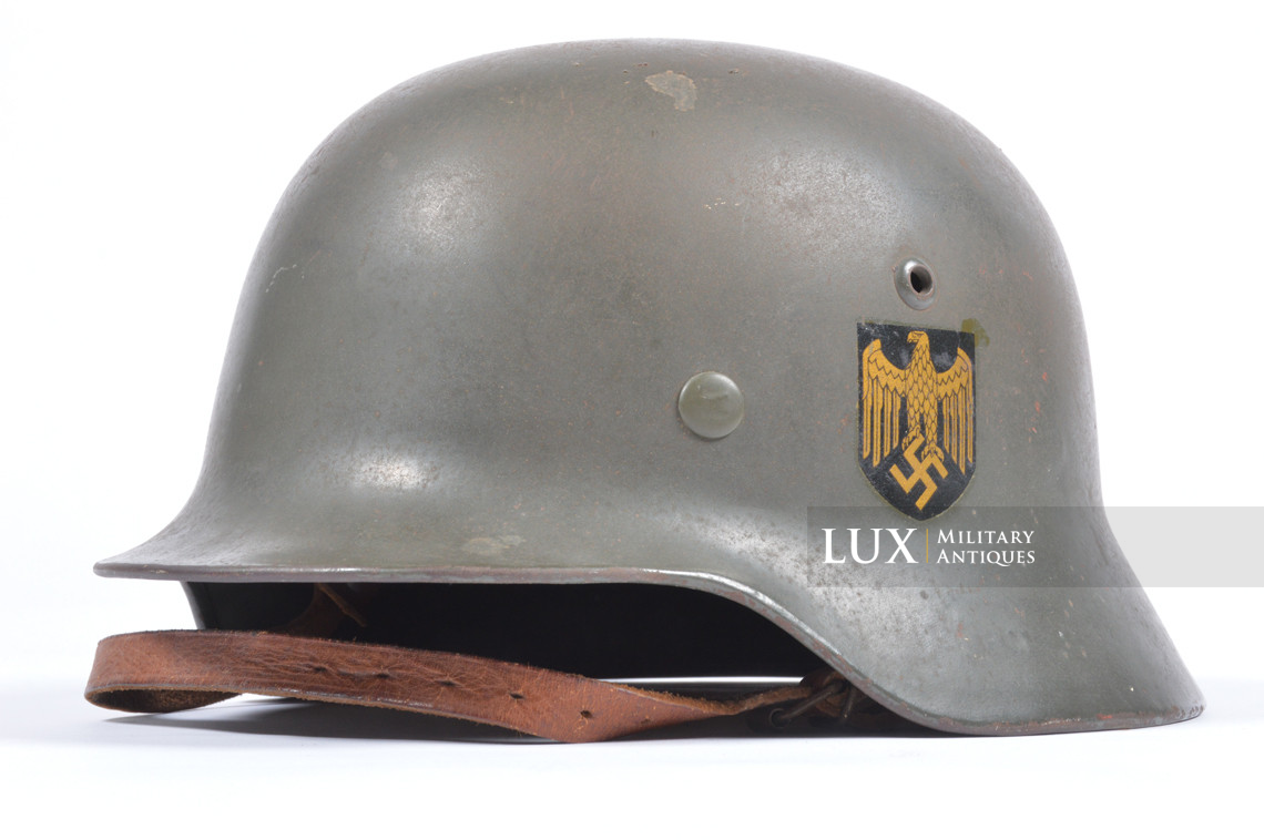 M35 Kriegsmarine double decal combat helmet « ET64 » - photo 8