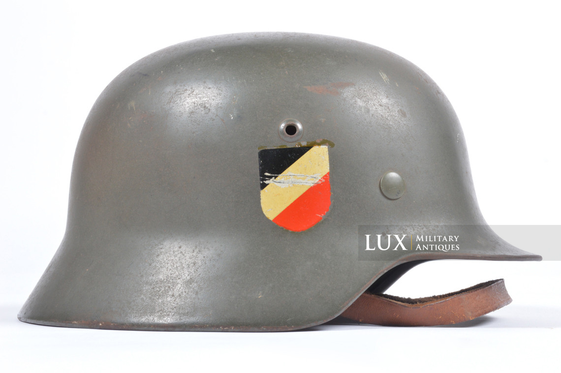M35 Kriegsmarine double decal combat helmet « ET64 » - photo 11