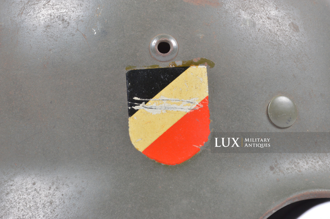 M35 Kriegsmarine double decal combat helmet « ET64 » - photo 12