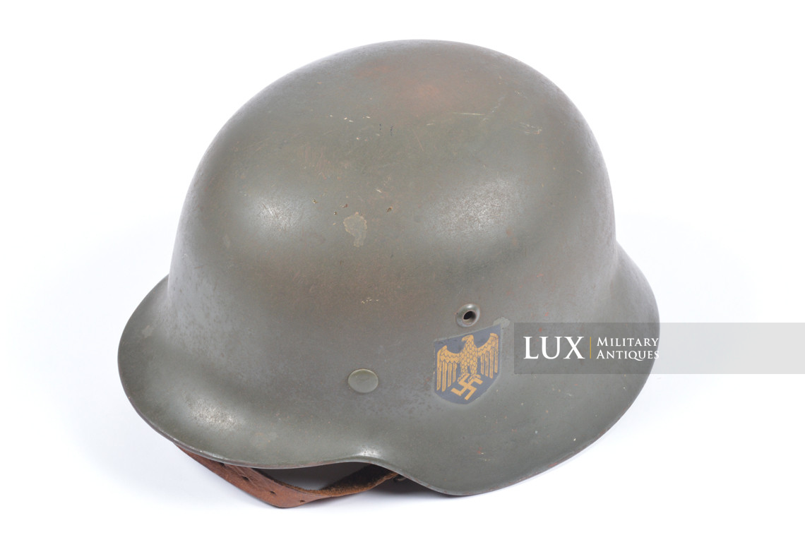 M35 Kriegsmarine double decal combat helmet « ET64 » - photo 16