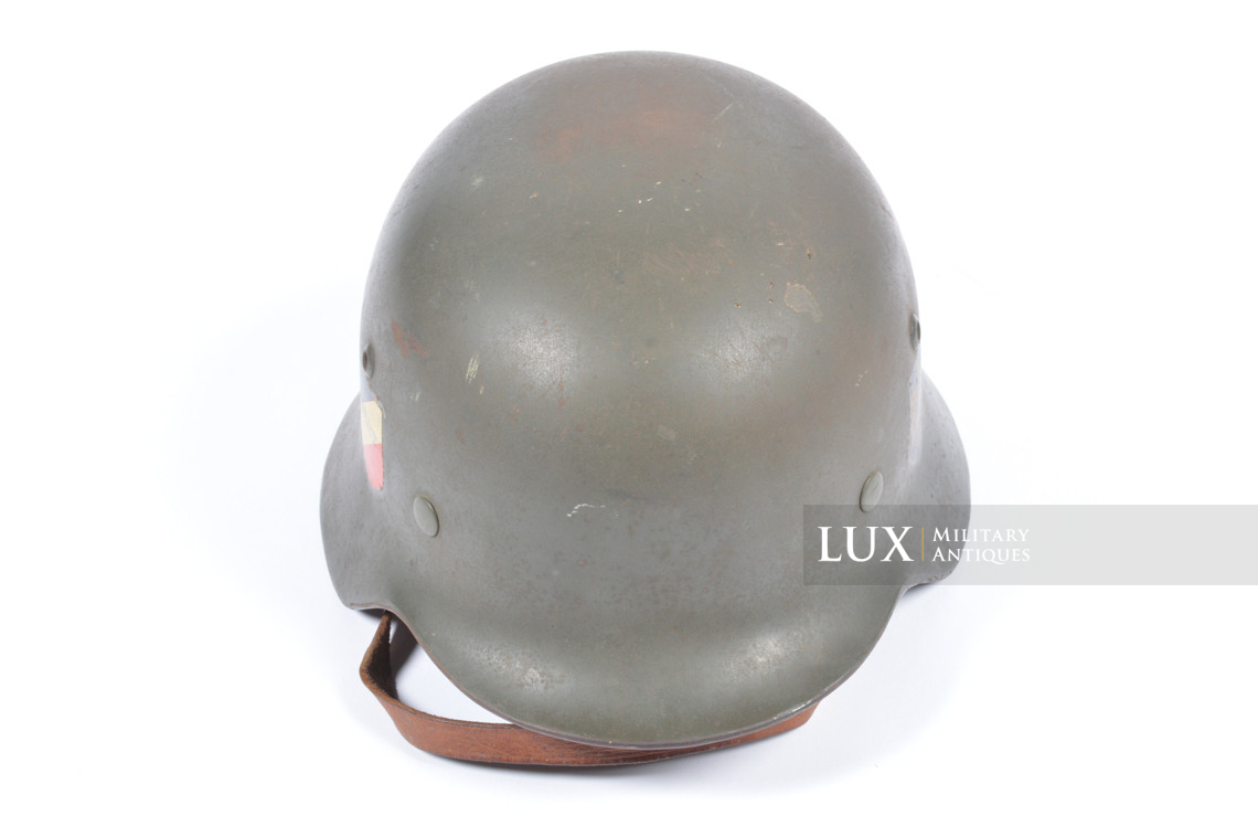 M35 Kriegsmarine double decal combat helmet « ET64 » - photo 17