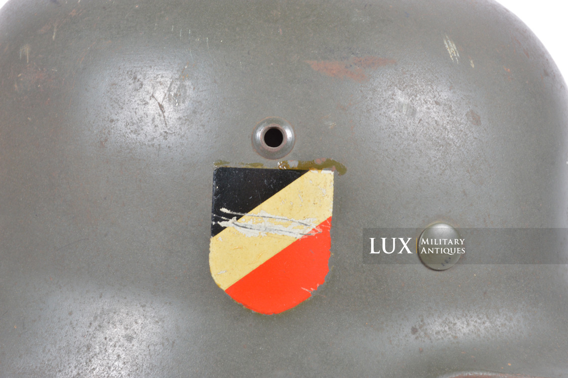 M35 Kriegsmarine double decal combat helmet « ET64 » - photo 30