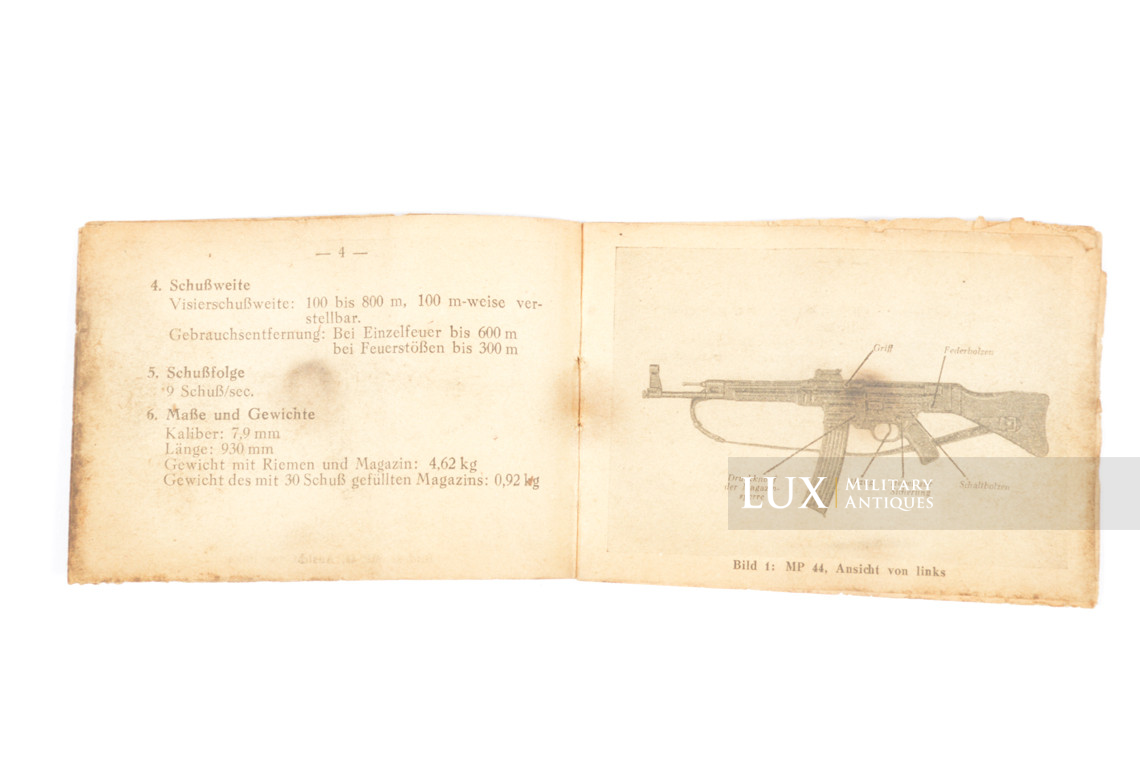 Manuel d’instruction du fusil d’assaut allemand MP44, « Sturmgewehr » - photo 10