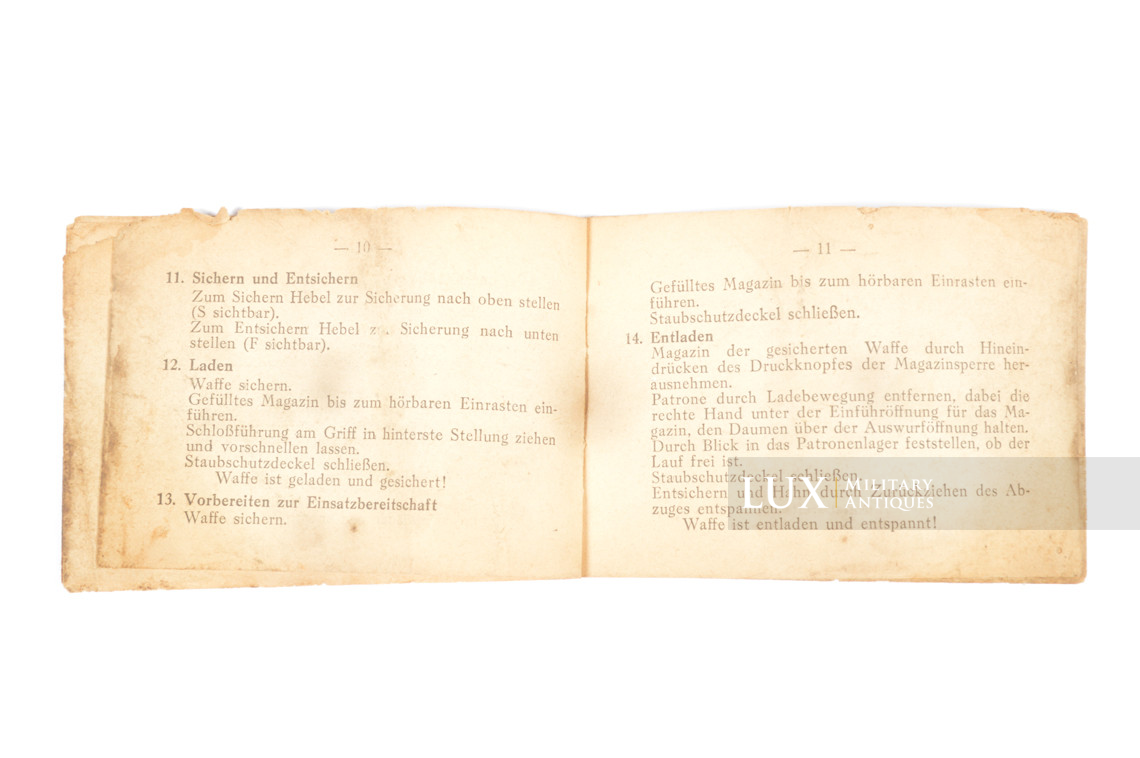 Manuel d’instruction du fusil d’assaut allemand MP44, « Sturmgewehr » - photo 13