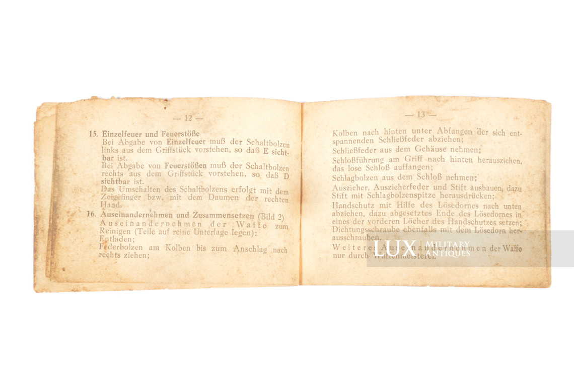 Manuel d’instruction du fusil d’assaut allemand MP44, « Sturmgewehr » - photo 14