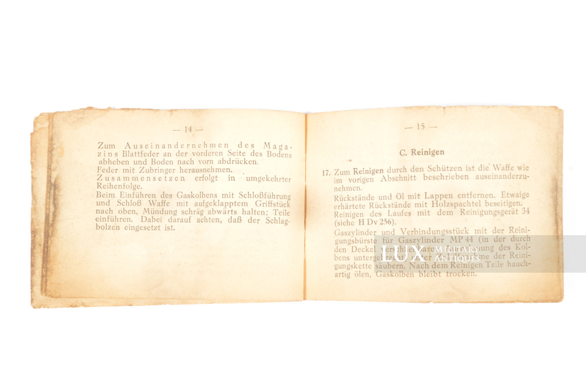 Manuel d’instruction du fusil d’assaut allemand MP44, « Sturmgewehr » - photo 15