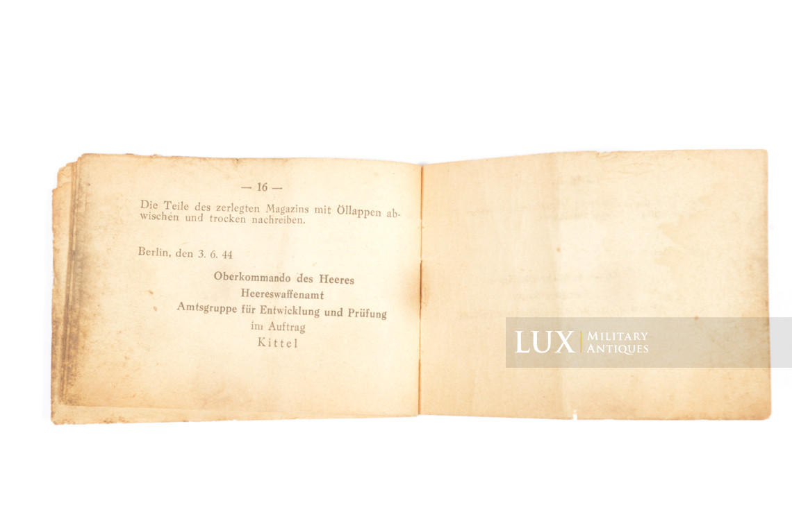 Manuel d’instruction du fusil d’assaut allemand MP44, « Sturmgewehr » - photo 16