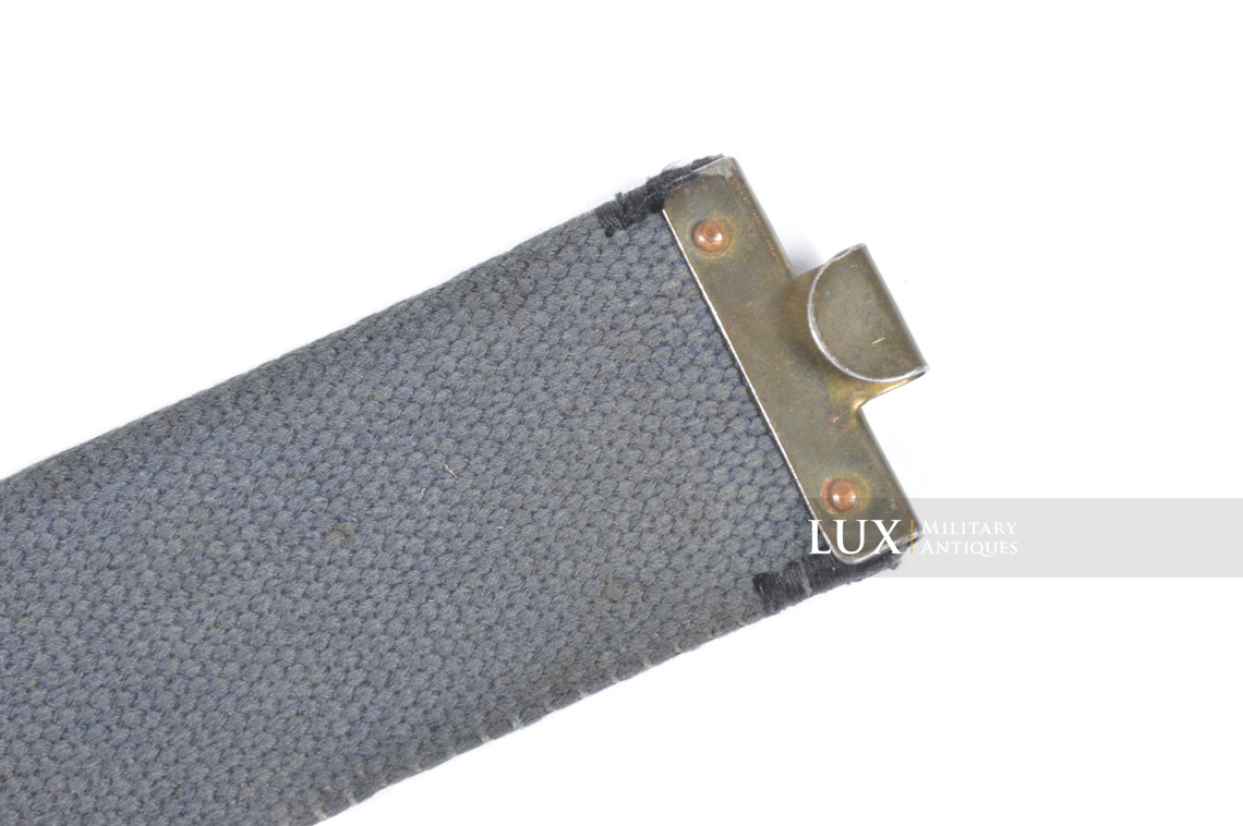 Rare Luftwaffe late-war blue web belt, « RBNr » - photo 7