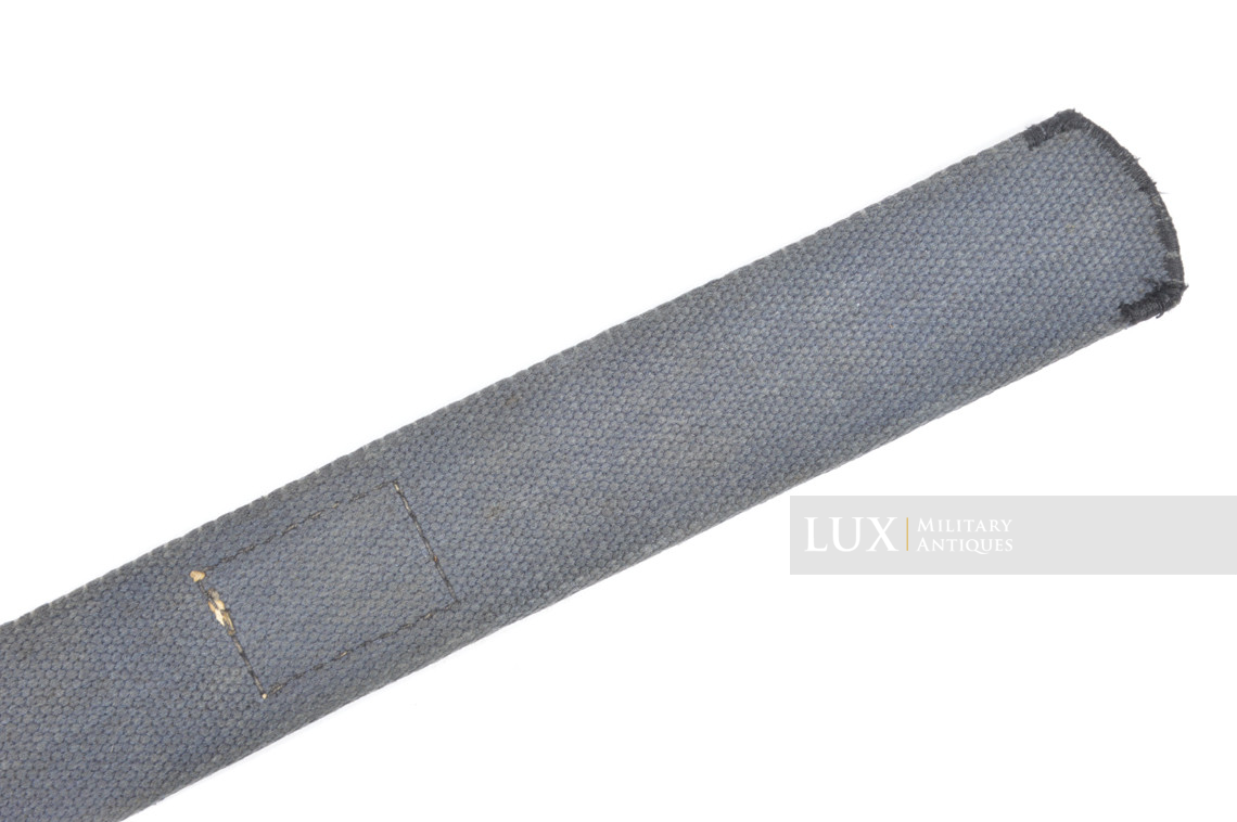 Rare Luftwaffe late-war blue web belt, « RBNr » - photo 9