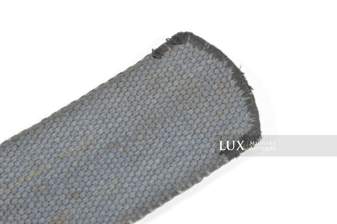 Rare Luftwaffe late-war blue web belt, « RBNr » - photo 13