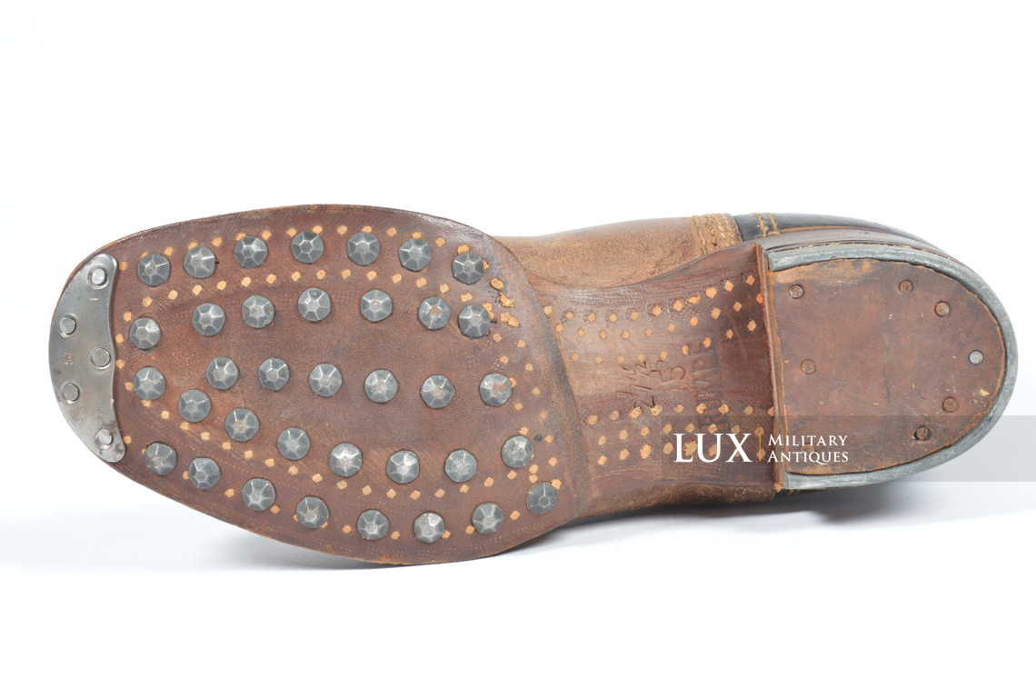 Very rare early-war German bi-color jackboots, « 1941 » - photo 15