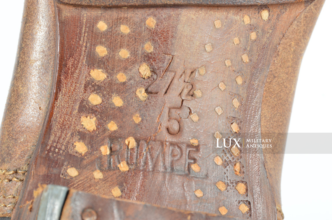 Very rare early-war German bi-color jackboots, « 1941 » - photo 17