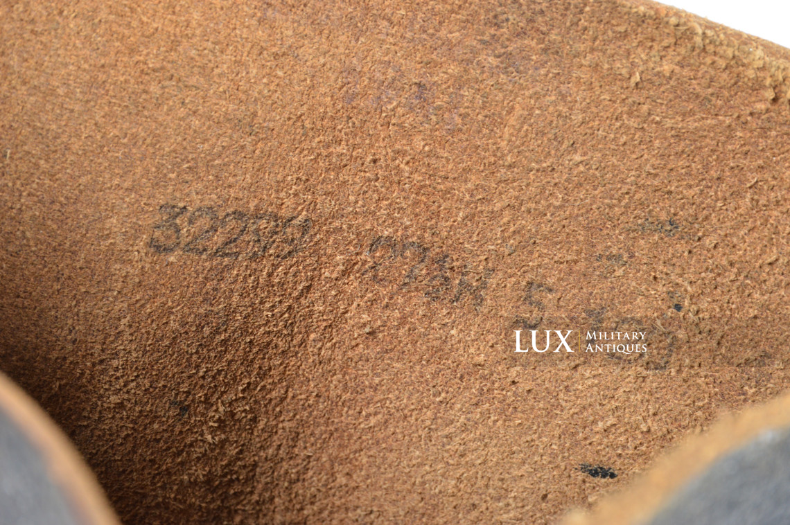 Very rare early-war German bi-color jackboots, « 1941 » - photo 20