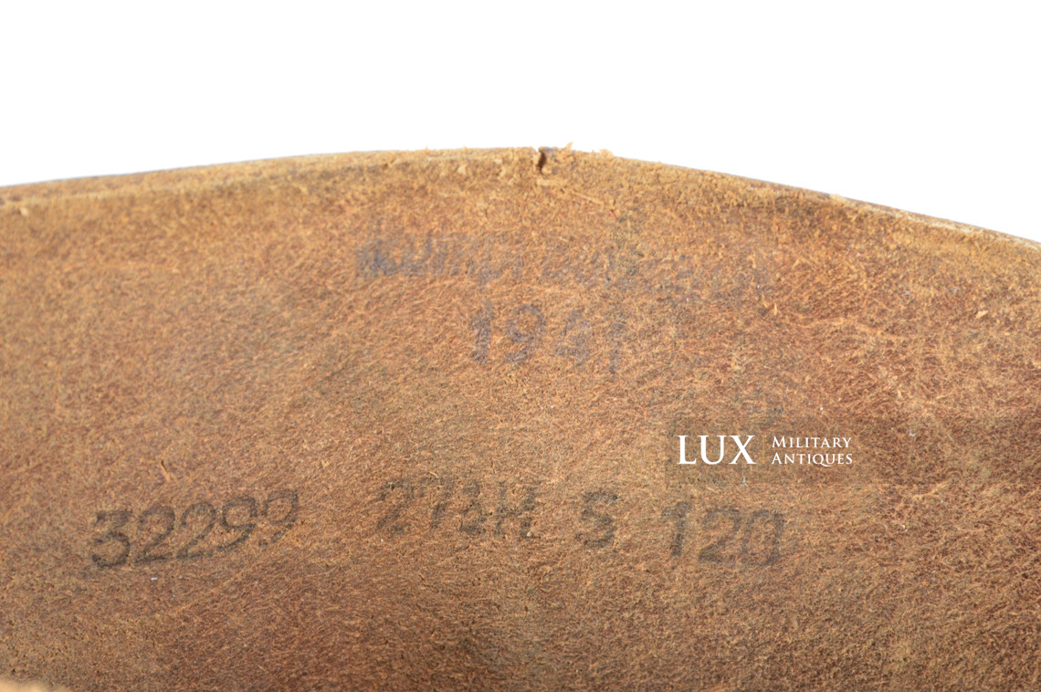 Very rare early-war German bi-color jackboots, « 1941 » - photo 32