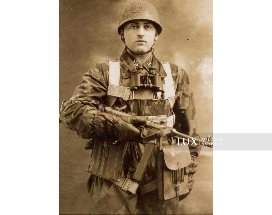 Rare sangle précoce de porte chargeurs MP38/40 six compartiments - photo 14