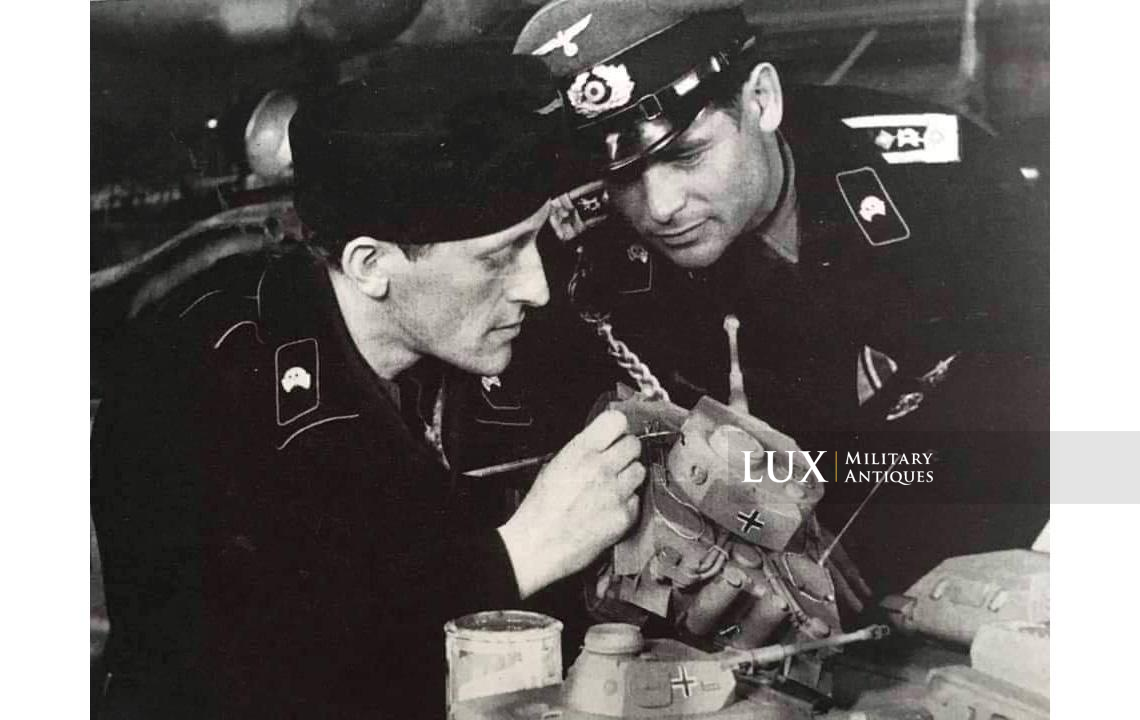 Maquette allemande d’instruction en bois d’un char « TIGER I » - photo 34