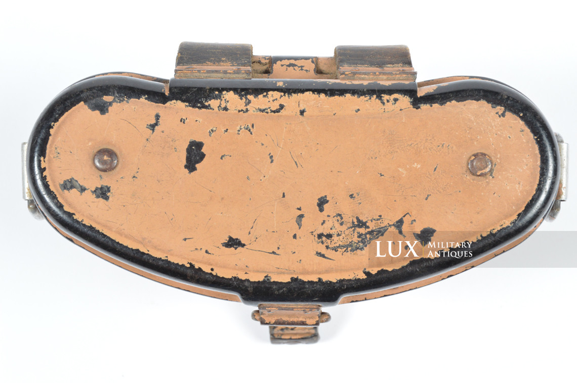 Very rare tan camouflaged German 6x30 binocular case in bakelite - photo 12