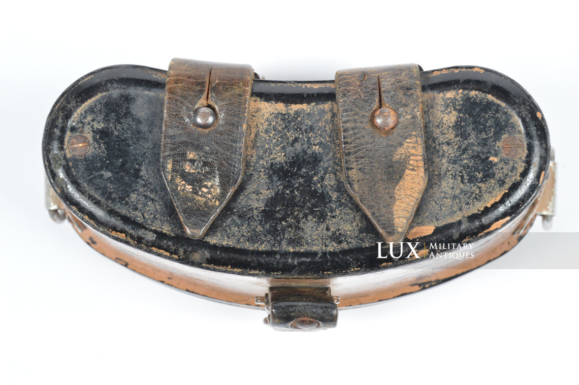 Very rare tan camouflaged German 6x30 binocular case in bakelite - photo 13