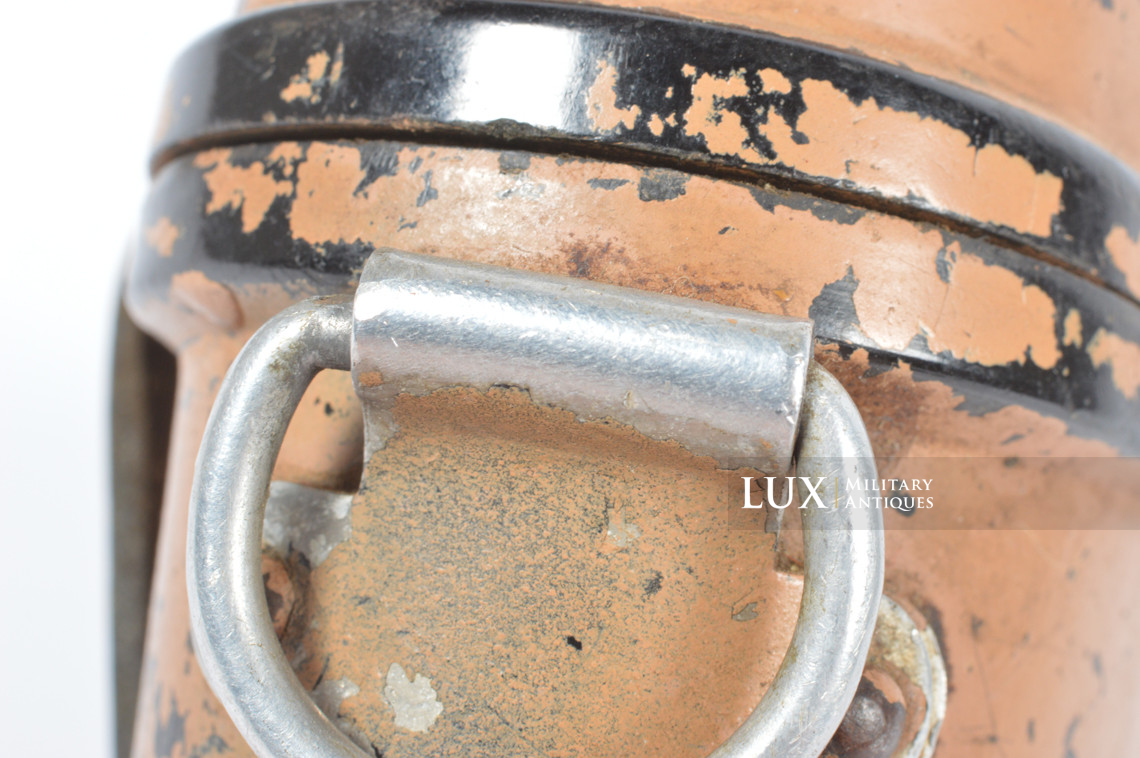 Very rare tan camouflaged German 6x30 binocular case in bakelite - photo 24