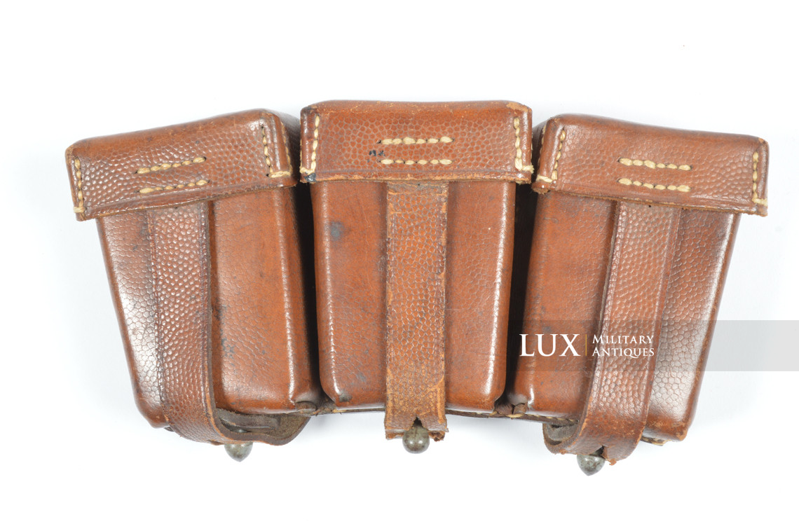 Pair of early war k98 ammunition pouches, « 1941 » - photo 9