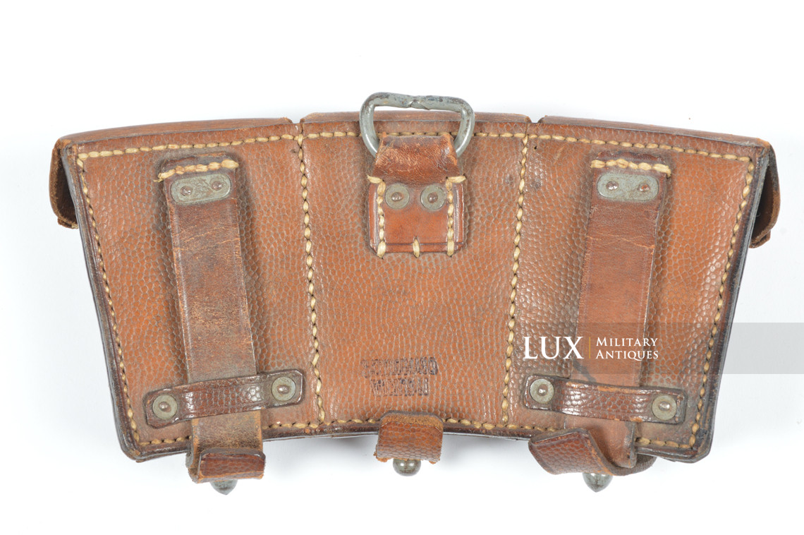 Pair of early war k98 ammunition pouches, « 1941 » - photo 10