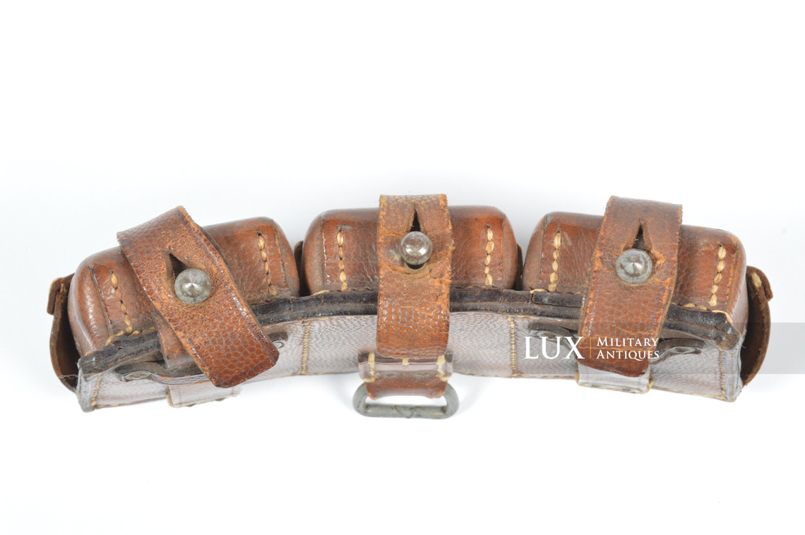 Pair of early war k98 ammunition pouches, « 1941 » - photo 11