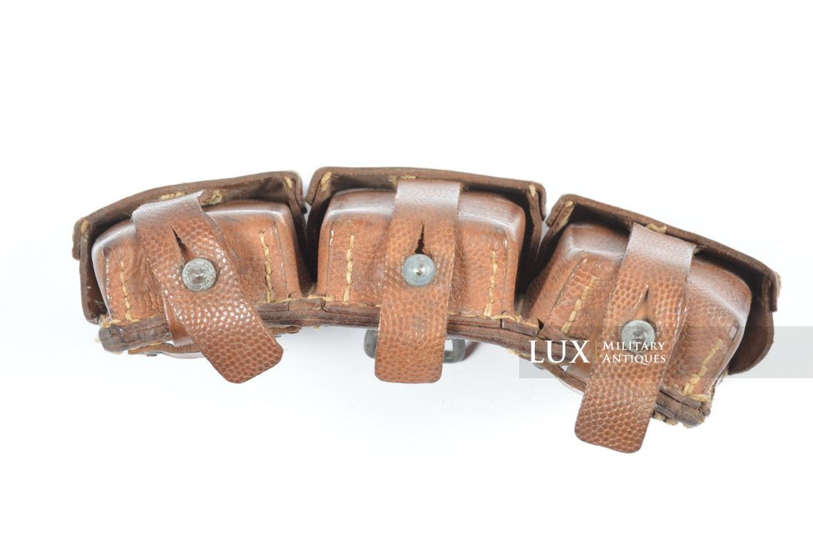 Pair of early war k98 ammunition pouches, « 1941 » - photo 21