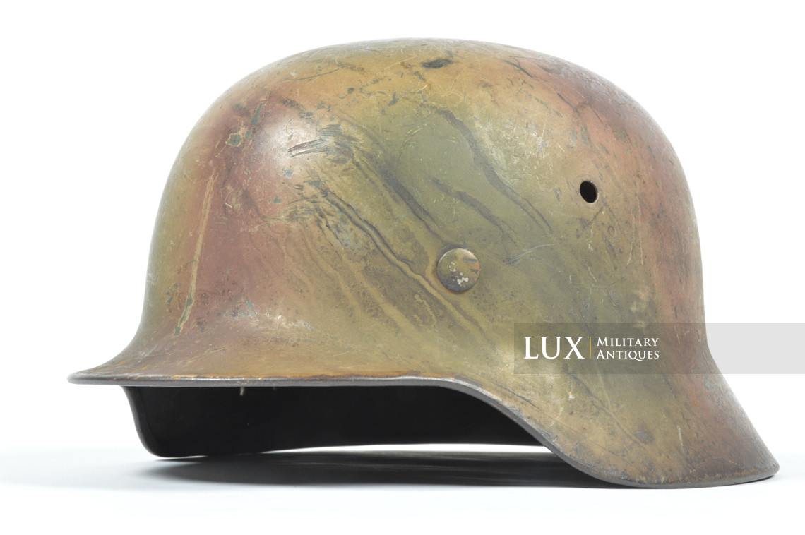 M35 Heer Normandy three-tone camouflage combat helmet - photo 7