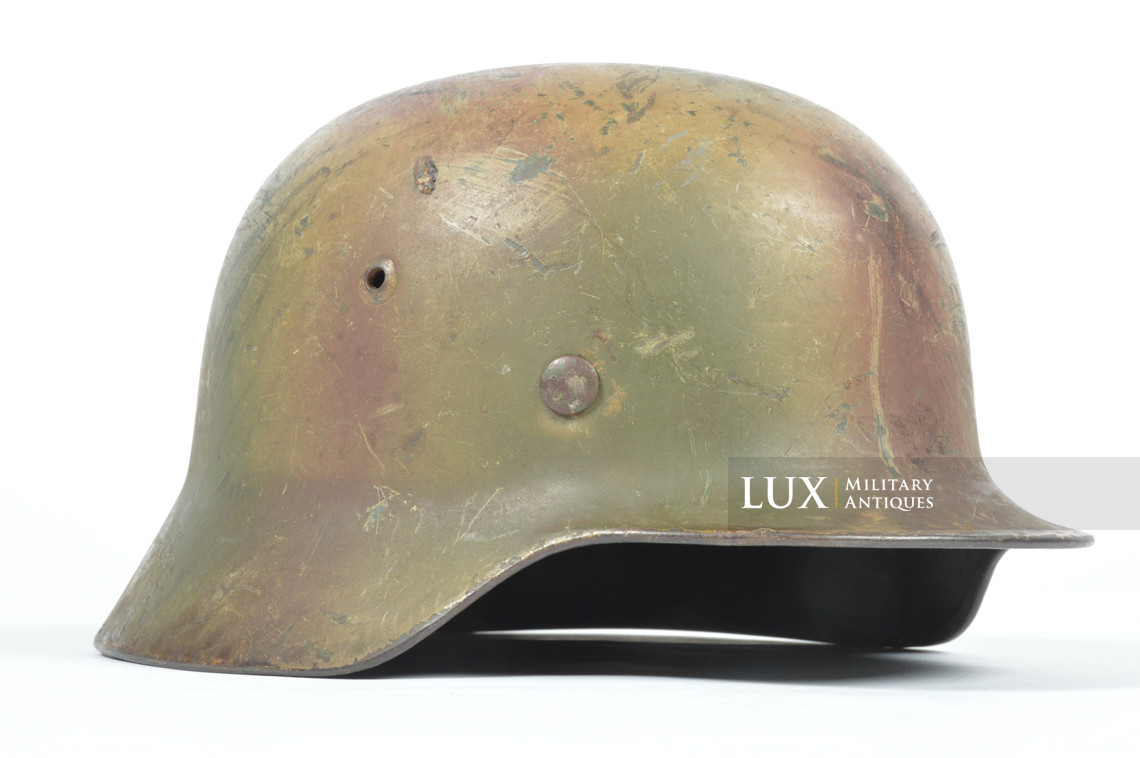 M35 Heer Normandy three-tone camouflage combat helmet - photo 9