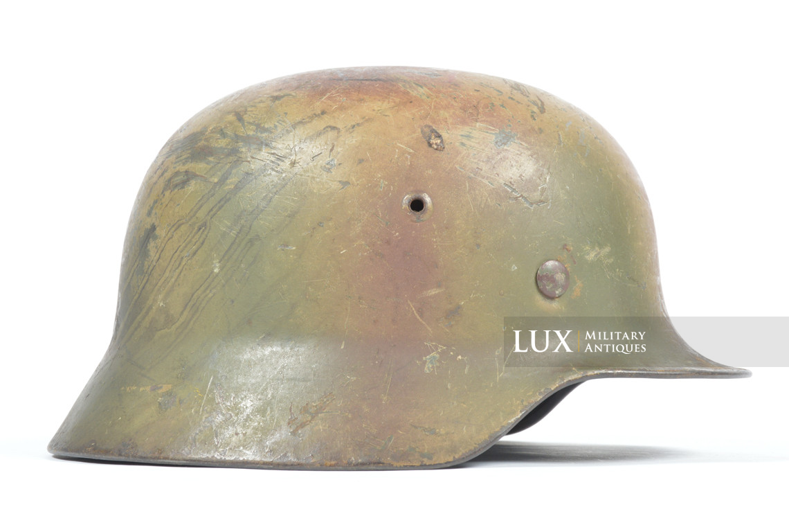 M35 Heer Normandy three-tone camouflage combat helmet - photo 10