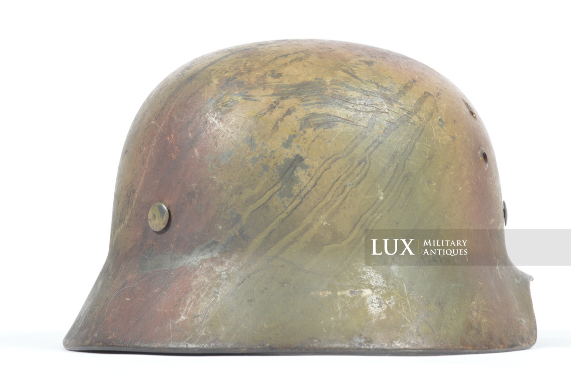 M35 Heer Normandy three-tone camouflage combat helmet - photo 11