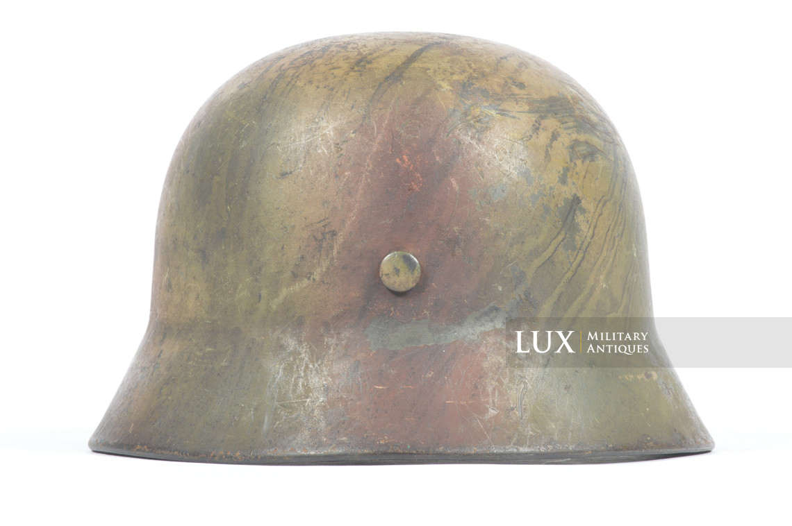 M35 Heer Normandy three-tone camouflage combat helmet - photo 12