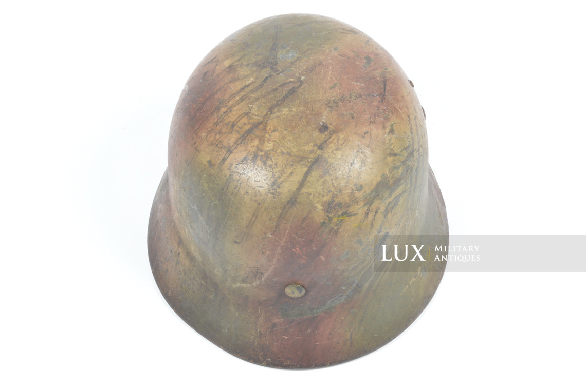 M35 Heer Normandy three-tone camouflage combat helmet - photo 17