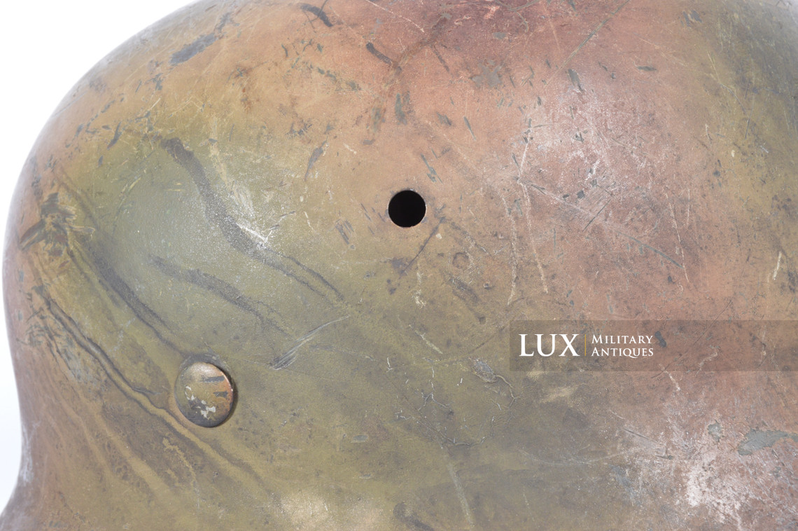 M35 Heer Normandy three-tone camouflage combat helmet - photo 18