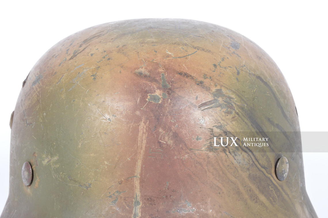 M35 Heer Normandy three-tone camouflage combat helmet - photo 26