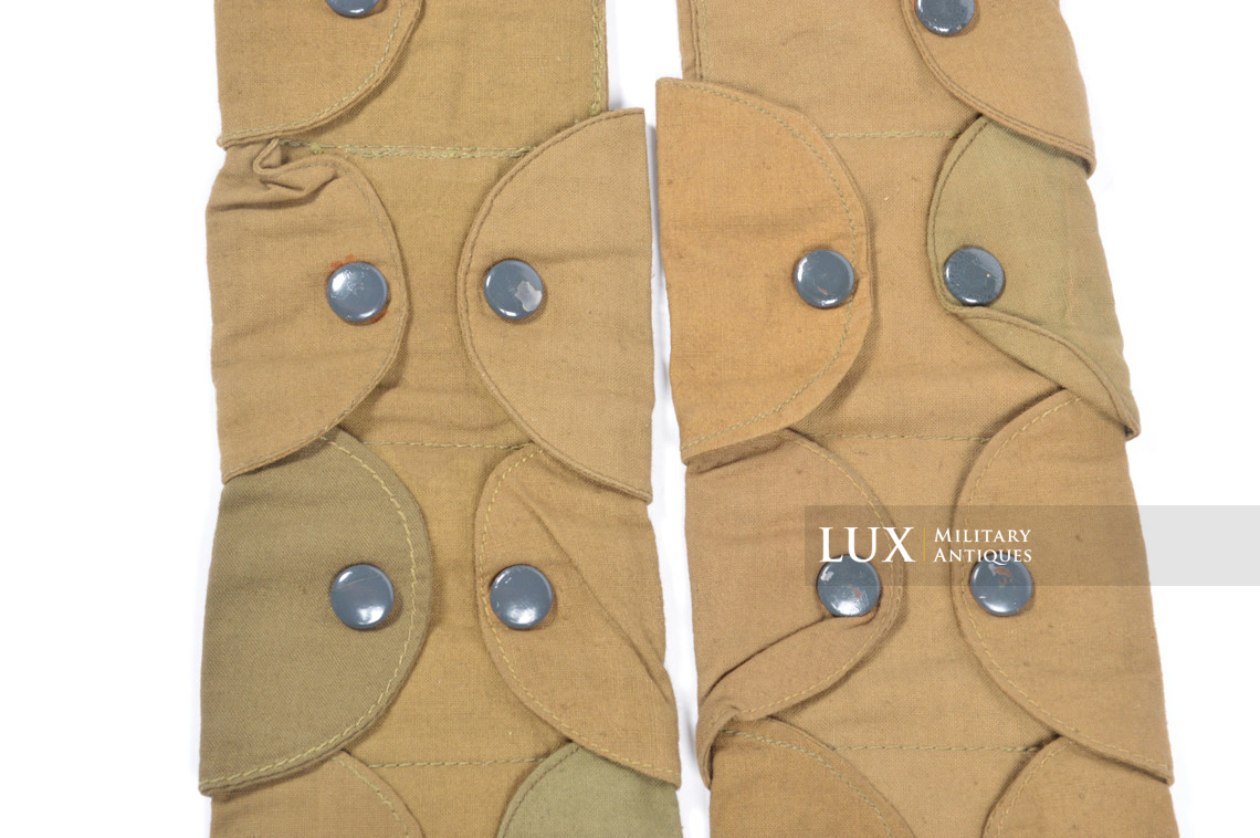 German paratrooper's k98 tan ammunition bandoleer, « R.B.Nr. » - photo 9