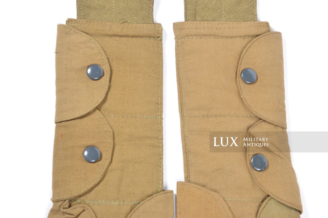 German paratrooper's k98 tan ammunition bandoleer, « R.B.Nr. » - photo 10