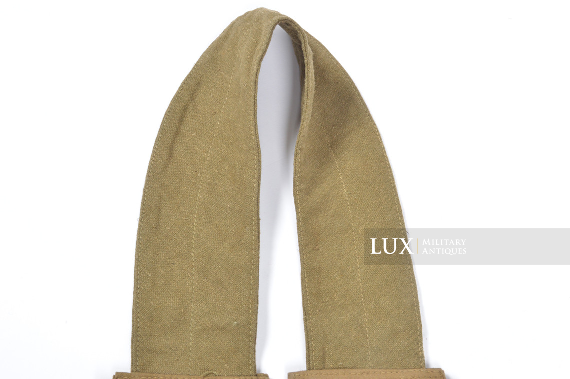 German paratrooper's k98 tan ammunition bandoleer, « R.B.Nr. » - photo 11