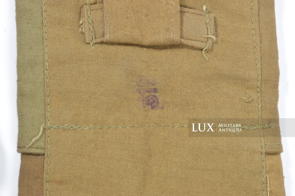 German paratrooper's k98 tan ammunition bandoleer, « R.B.Nr. » - photo 16