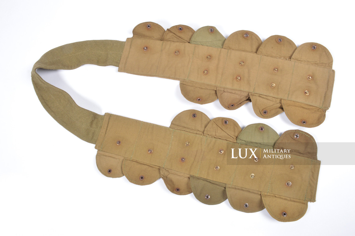 German paratrooper's k98 tan ammunition bandoleer, « R.B.Nr. » - photo 20