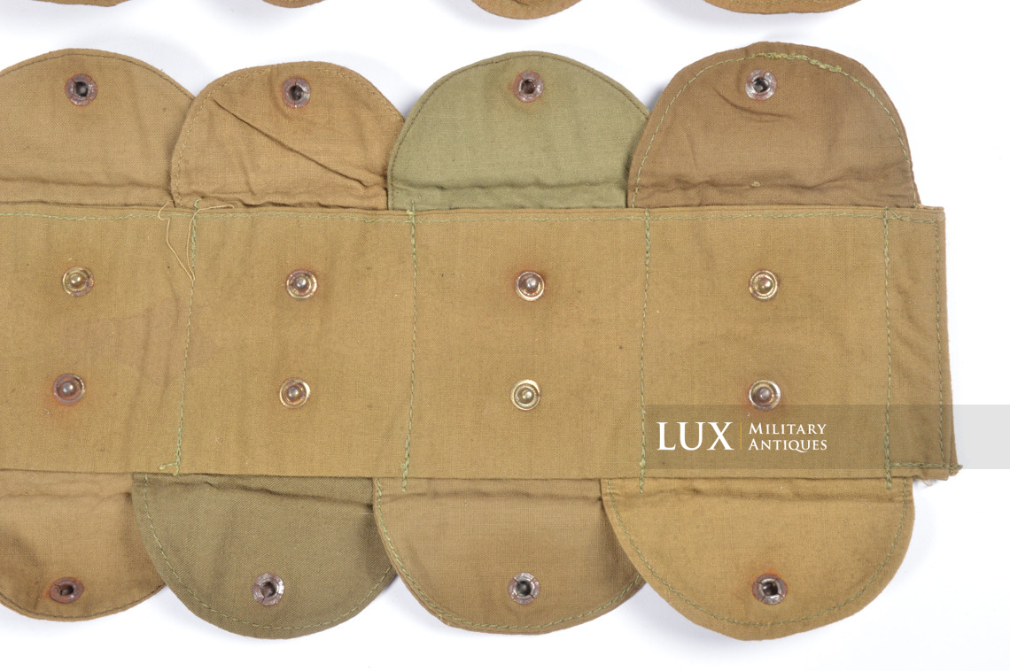 German paratrooper's k98 tan ammunition bandoleer, « R.B.Nr. » - photo 23