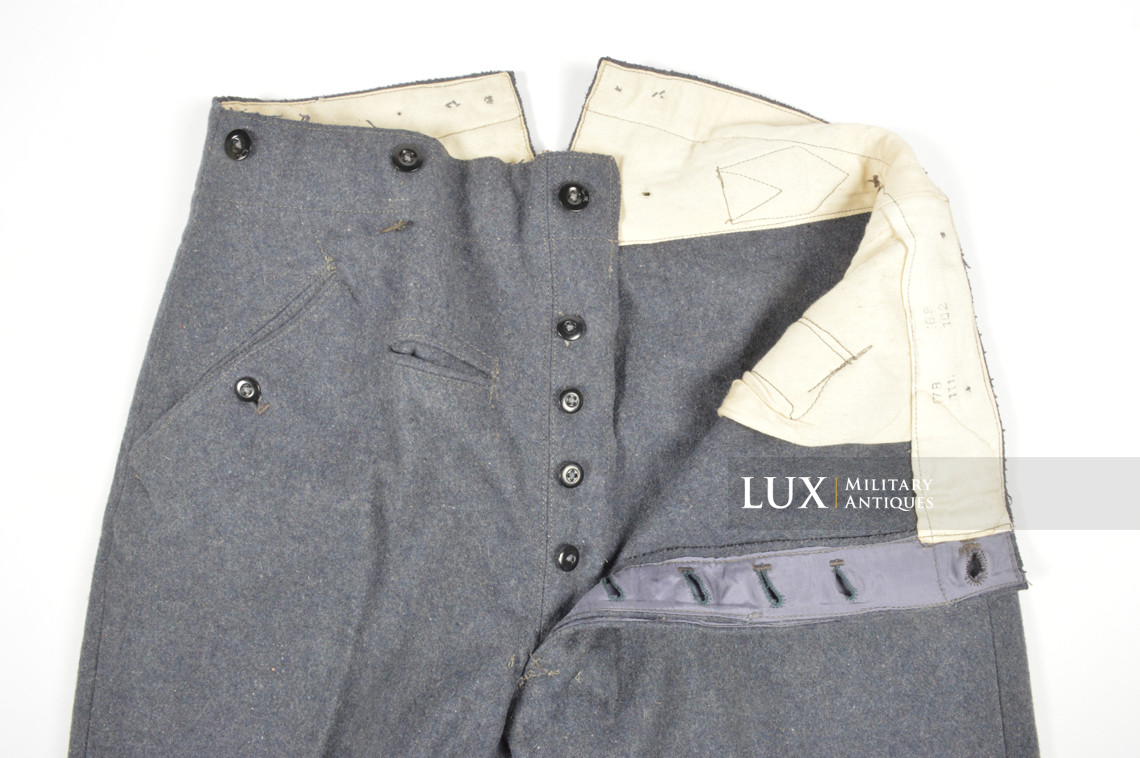 Mid-war Luftwaffe straight leg combat trousers - photo 25