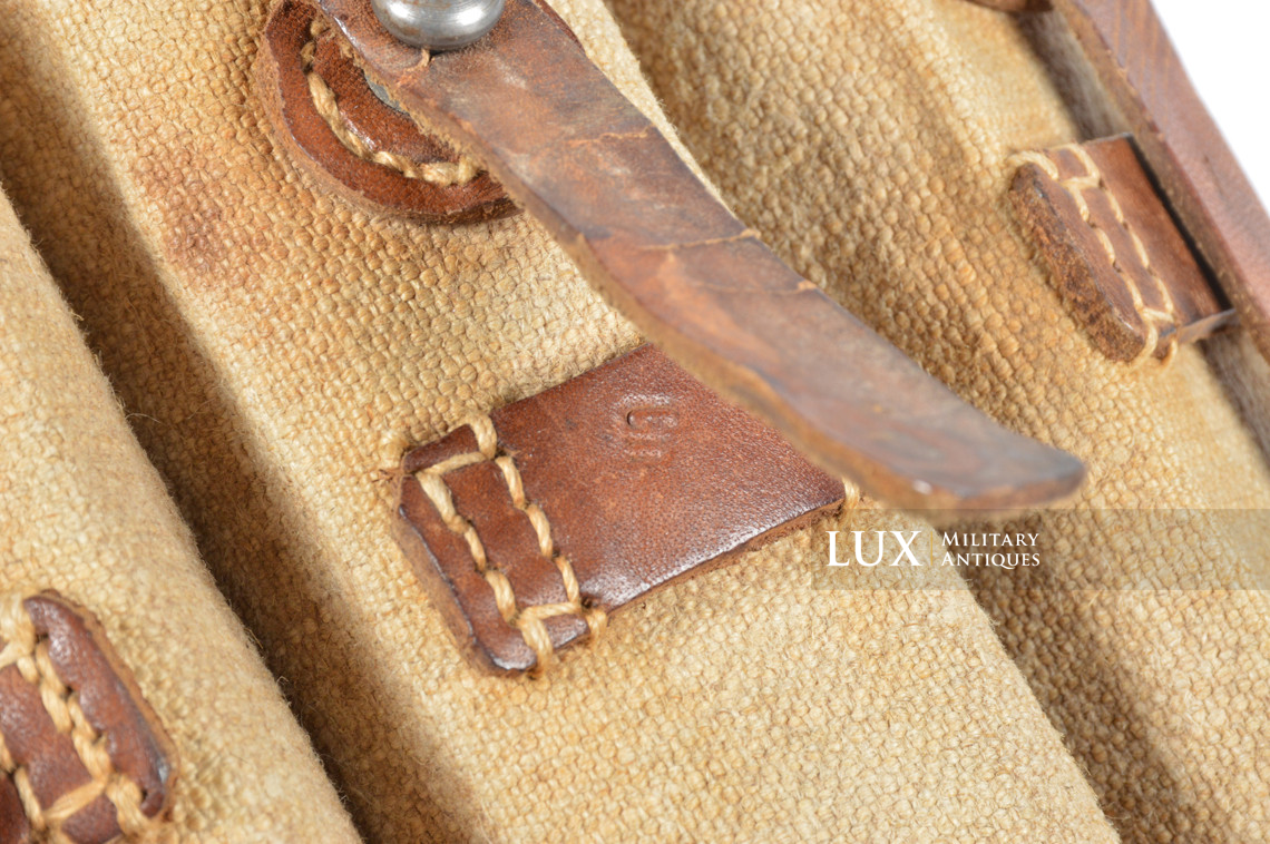 Very rare pair of late war MP38u40 pouches, « dkk44 » - photo 12
