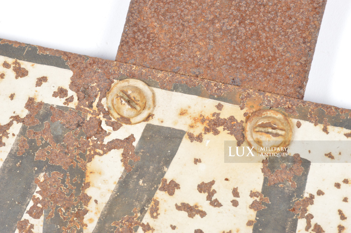 Plaque d'immatriculation de véhicule allemand, « Wehrmacht » - photo 9